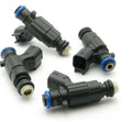 Load image into Gallery viewer, DeatschWerks 01-08 Honda Civic D17/R18 450CC Top Feed Injectors - Side View