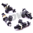 Load image into Gallery viewer, DeatschWerks 02-14 Subaru WRX / 07-14 Legacy GT / 07-14 STI Bosch EV14 1500cc Injectors (Set of 4) - Back View