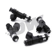 Load image into Gallery viewer, DeatschWerks 02+ Subaru WRX / 07+ STI/LGT Top Feed Fuel Rail Upgrade Kit w/ 750cc Injectors - Back View