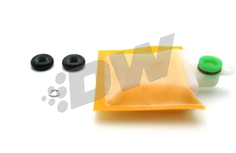 DeatschWerks 03-06 Evo 8/9 / 95-98 Eclipse Turbo AWD Fuel Pump Set Up Kit - Main Product View