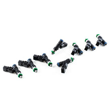 Load image into Gallery viewer, DeatschWerks 03-06 Mercedes-Benz CL55 AMG(SC)/E55 AMG(SC) 440cc/min Injectors - Set of 8 - Installation View