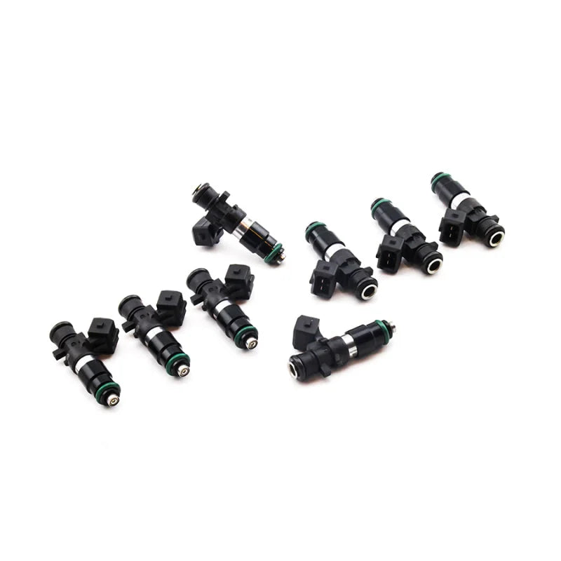 DeatschWerks 03-06 Mercedes CL55 AMG / 03-06 E55 AMG Bosch EV14 1200cc Injectors (Set of 8) - Back View