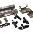 Load image into Gallery viewer, DeatschWerks 04-06 Subaru STI/LGT Side Feed to Top Feed Fuel Rail Conv Kit w/ 1200cc Injectors - Back View