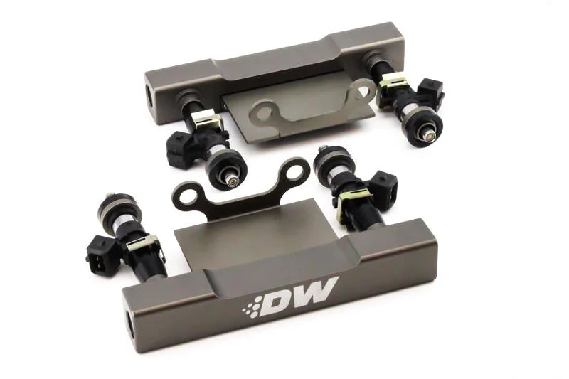 DeatschWerks 04-06 Subaru STI/LGT Side Feed to Top Feed Fuel Rail Conv Kit w/ 1500cc Injectors - Additional View 6