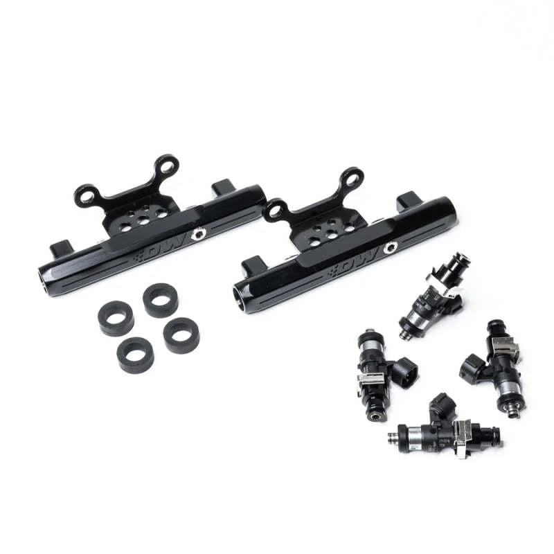 DeatschWerks 04-06 Subaru STI/LGT Side Feed to Top Feed Fuel Rail Conv Kit w/ 2200cc Injectors - Main Product View
