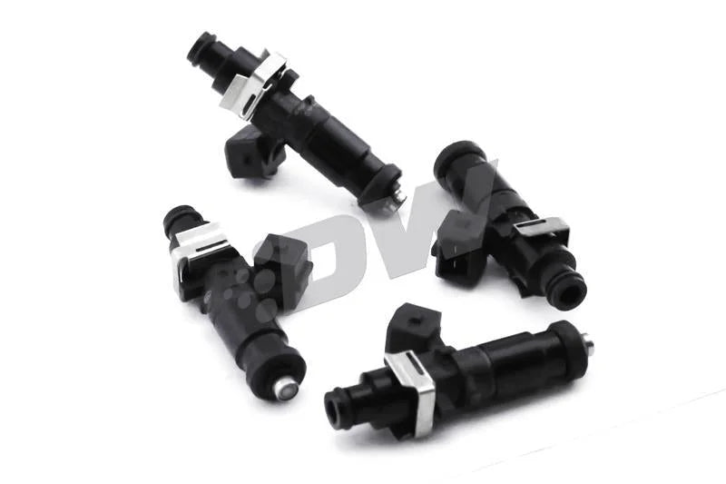 DeatschWerks 04-06 Subaru STI/LGT Side Feed to Top Feed Fuel Rail Conv Kit w/ 2200cc Injectors - Back View