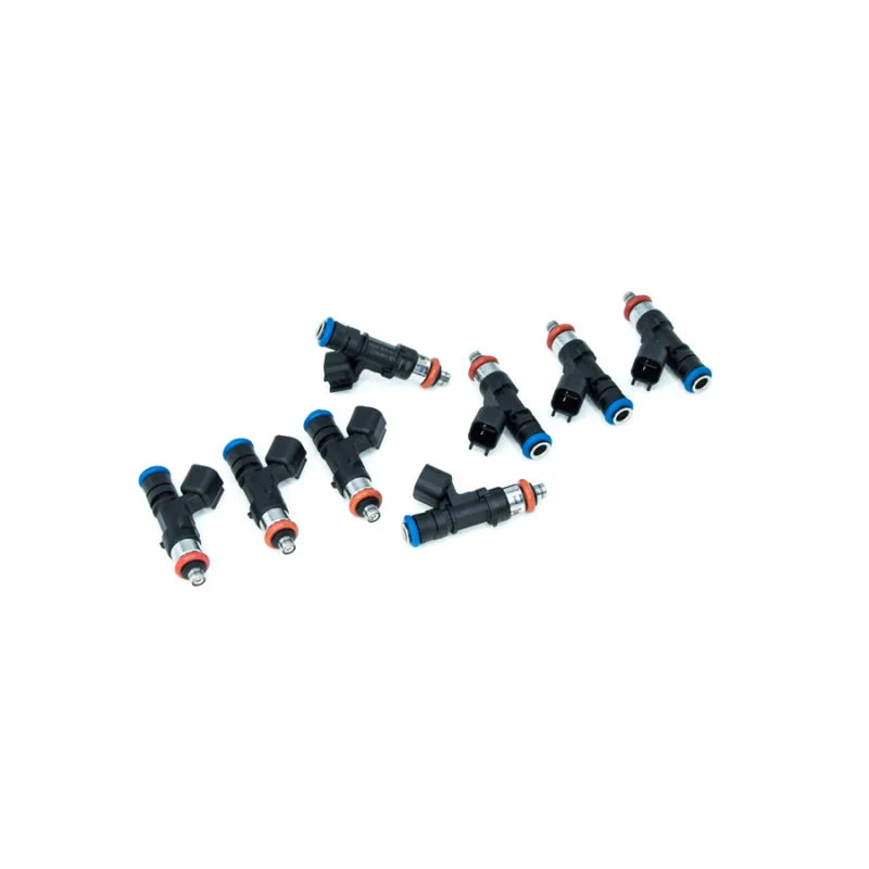 DeatschWerks 05-07 Chevrolet Corvette/05-06 Pontiac GTO LS2 95lb Injectors - Set of 8 - Back View