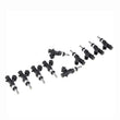 Load image into Gallery viewer, DeatschWerks 05-10 BMW E60/E63/E64 S85 1100cc Injectors - Set of 10 - Side View