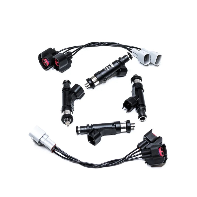 DeatschWerks 05+ Elise 1.8L / 00-05 Celica / 99-07 MR2 / 04-10 tC / 04-10 xA/xB 440CC Injectors - Side View