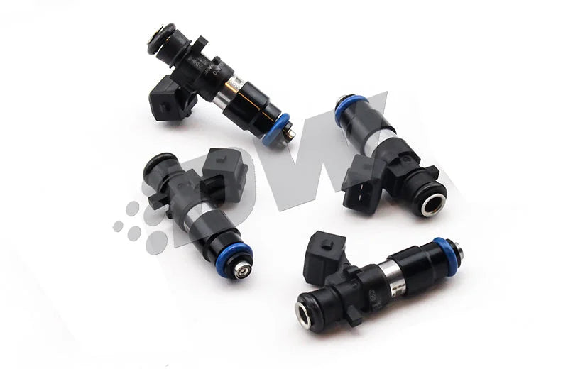 DeatschWerks 06-09 Honda S2000 F22 / 02-11 Civic Si K20 Bosch EV14 1200cc Injectors (Set of 4) - Side View