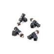Load image into Gallery viewer, DeatschWerks 06-09 Honda S2000 F22 / 02-11 Civic Si K20 Bosch EV14 1500cc Injectors (Set of 4) - Side View