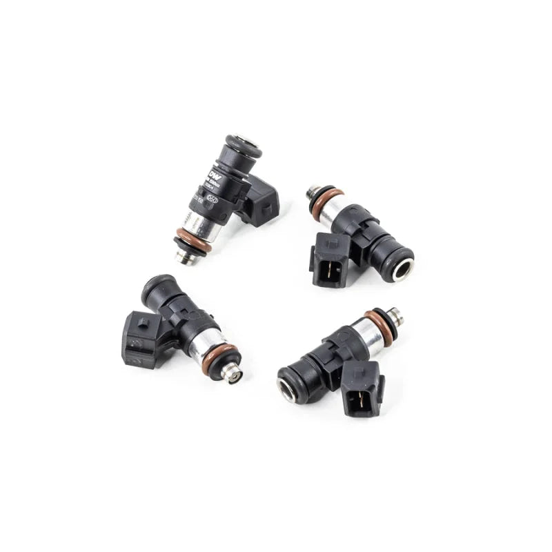 DeatschWerks 06-09 Honda S2000 F22 / 02-11 Civic Si K20 Bosch EV14 1500cc Injectors (Set of 4) - Side View