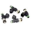 Load image into Gallery viewer, DeatschWerks 06-12 Yamaha Apex 550cc Power Sports Fuel Injectors (Set of 4) - Side View