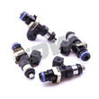 Load image into Gallery viewer, DeatschWerks 07-15 Mitsubishi Evo X 4B11T Bosch EV14 1500cc Injectors (Set of 4) - Main Product View