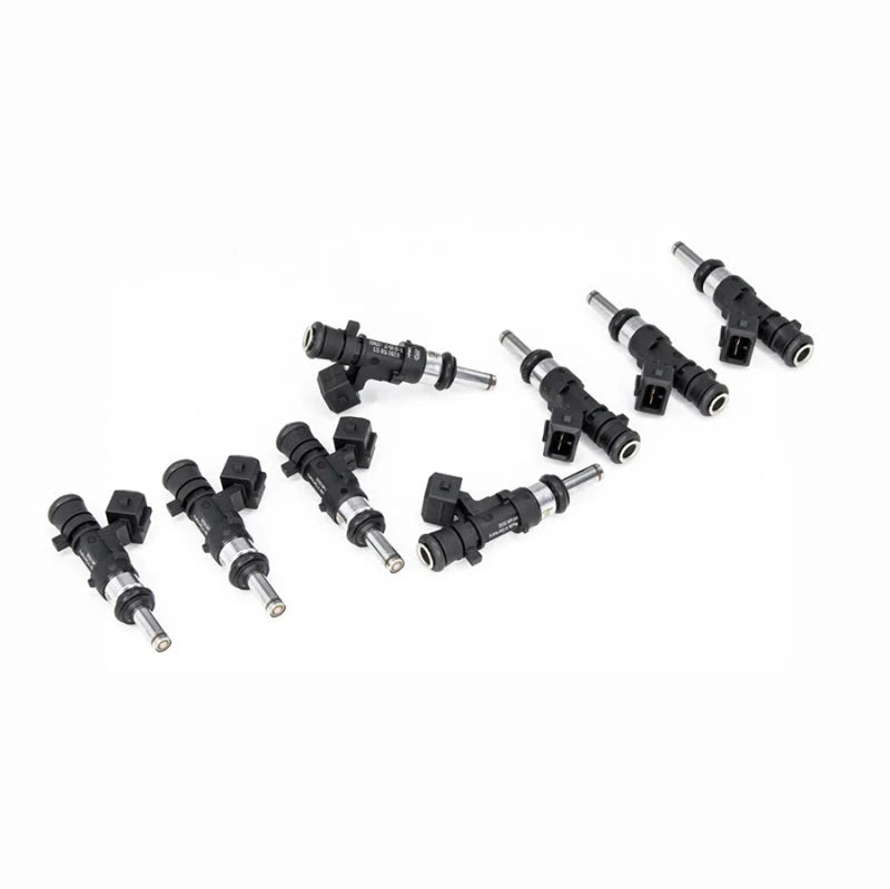 DeatschWerks 08-13 BMW E90/E92/E93 S65 850cc Top Feed Injectors (Set of 8) - Side View