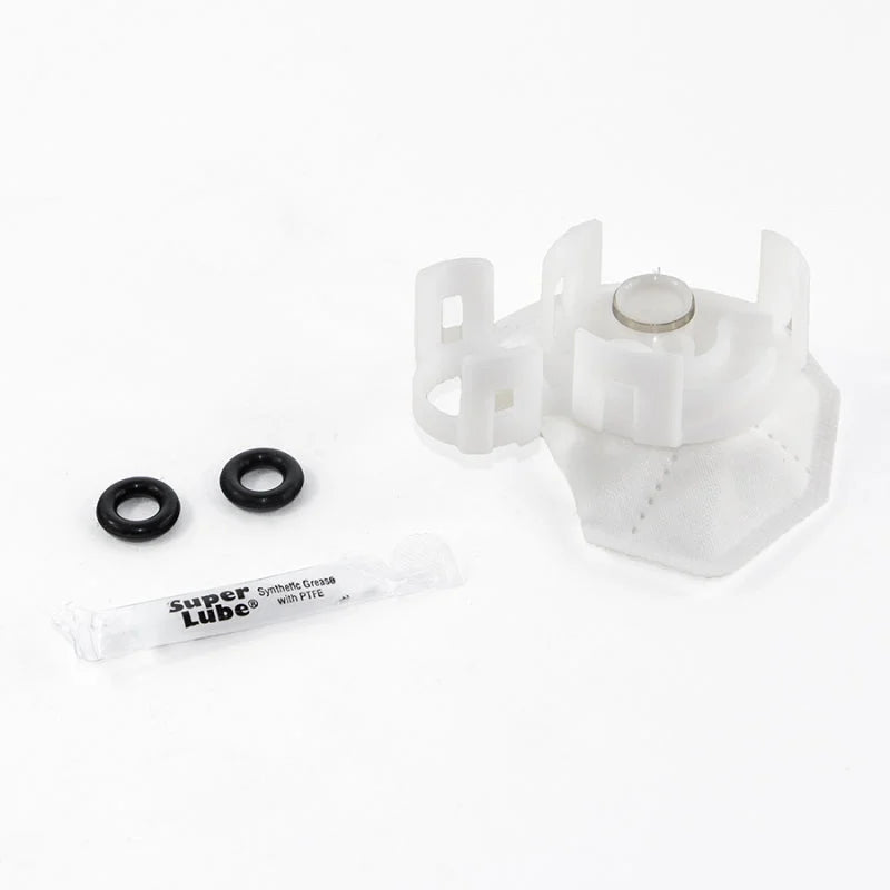 DeatschWerks 08-15 Mitsubishi Evo X, 06-13 MazdaSpeed 3/6 DW65c Fuel Pump Set Up Kit - Side View