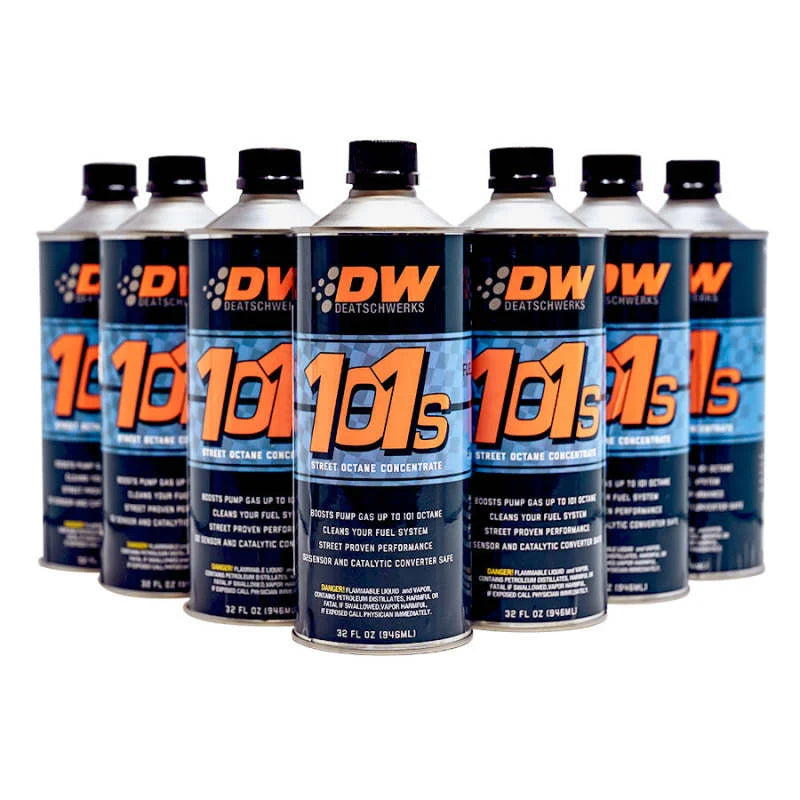 DeatschWerks 101S Street Octane Booster 32oz. Cans - Case of 8 - Main Product View