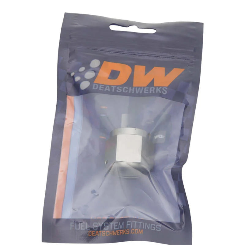 DeatschWerks 10AN Female Flare Cap - Back View