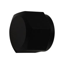 Load image into Gallery viewer, DeatschWerks 10AN Female Flare Cap - Anodized Matte Black - Main Product View