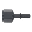 Load image into Gallery viewer, DeatschWerks 10AN Female Flare Swivel to 3/8in Male EFI Quick Disconnect - Anodized Matte Black - Main Product View