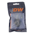 Load image into Gallery viewer, DeatschWerks 10AN Female Flare to 8AN Male Flare Reducer - Anodized Matte Black - Side View
