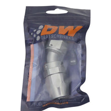 Load image into Gallery viewer, DeatschWerks 10AN Female Swivel 30-Degree Hose End CPE - Anodized Titanium - Back View
