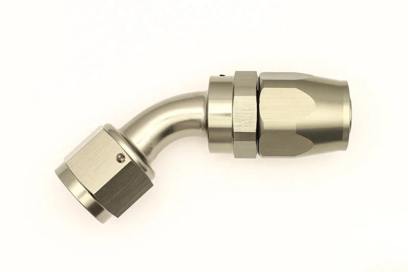 DeatschWerks 10AN Female Swivel 45-Degree Hose End CPE - Main Product View