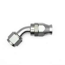 Load image into Gallery viewer, DeatschWerks 10AN Female Swivel 45-Degree Hose End PTFE (Incl. 1 Olive Insert) - Side View