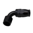 Load image into Gallery viewer, DeatschWerks 10AN Female Swivel 90-Degree Hose End PTFE (Incl Olive Insert) - Anodized Matte Black - Main Product View