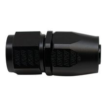 Load image into Gallery viewer, DeatschWerks 10AN Female Swivel Straight Hose End CPE - Anodized Matte Black - Main Product View