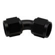 Load image into Gallery viewer, DeatschWerks 10AN Flare Female Swivel 45-Degree to 10AN Flare Female Swivel - Anodized Matte Black - Main Product View