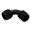 Load image into Gallery viewer, DeatschWerks 10AN Flare Female Swivel 90-Degree to 10AN Flare Female Swivel - Anodized Matte Black - Main Product View