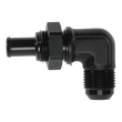 Load image into Gallery viewer, DeatschWerks 10AN Male Flare Bulkhead to 1/2in Hose Barb 90-Degree