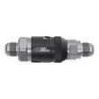 Load image into Gallery viewer, DeatschWerks 10AN Male Flare Quick Disconnect Dry Break Fitting - 2 Pieces Anodized Matte Black - Main Product View