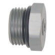 Load image into Gallery viewer, DeatschWerks 10AN ORB Male Plug Fitting with 1/8in NPT Gauge Port - Anodized DW Titanium - Main Product View