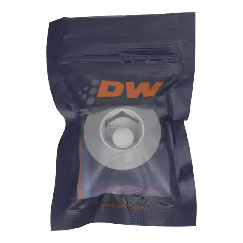 DeatschWerks 10AN ORB Male Plug Low Profile Internal Allen/Hex (Incl. O-Ring) - Detail View