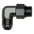 Load image into Gallery viewer, DeatschWerks 10AN ORB Male Swivel to 10AN Male Flare 90-Degree Fitting - Anodized Titanium - Main Product View