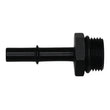 Load image into Gallery viewer, DeatschWerks 10AN ORB Male to 3/8in Male EFI Quick Connect Adapter - Anodized Matte Black - Main Product View