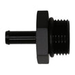 Load image into Gallery viewer, DeatschWerks 10AN ORB Male to 5/16in Male Barb Fitting - Anodized Matte Black - Main Product View