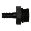 Load image into Gallery viewer, DeatschWerks 10AN ORB Male to 5/16in Male Triple Barb Fitting (Incl O-Ring) - Anodized Matte Black - Main Product View
