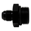 Load image into Gallery viewer, DeatschWerks 10AN ORB Male to 6AN Male Flare Adapter (Incl O-Ring) - Anodized Matte Black - Main Product View