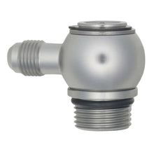 Load image into Gallery viewer, DeatschWerks 10AN ORB Male to 6AN Male Flare Low Profile 90-Degree Swivel - Anodized DW Titanium - Main Product View