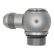 Load image into Gallery viewer, DeatschWerks 10AN ORB Male to 8AN Male Flare Low Profile 90-Degree Swivel - Anodized DW Titanium - Main Product View