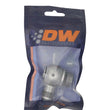 Load image into Gallery viewer, DeatschWerks 10AN ORB Male to 8AN Male Flare Low Profile 90-Degree Swivel - Anodized DW Titanium - Side View