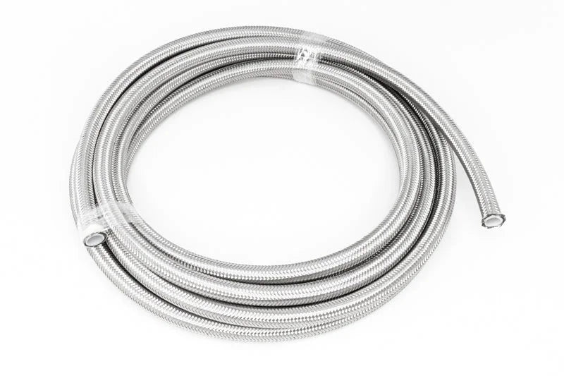 DeatschWerks 10AN SS Double Braided PTFE Hose 20 Feet - Main Product View