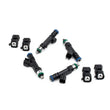Load image into Gallery viewer, DeatschWerks 11-15 Chevrolet Cruze 1.4T 440cc Top Feed Injectors - Set of 4 - Side View