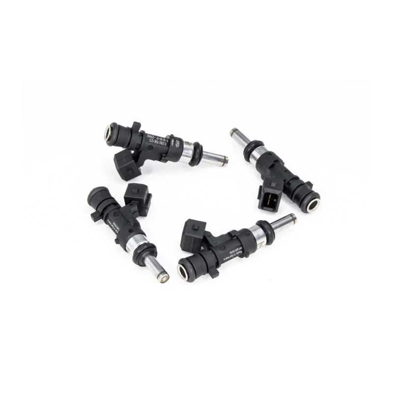 DeatschWerks 12-16 Dodge Dart 1.4L 650cc Injectors - Set of 4 - Side View