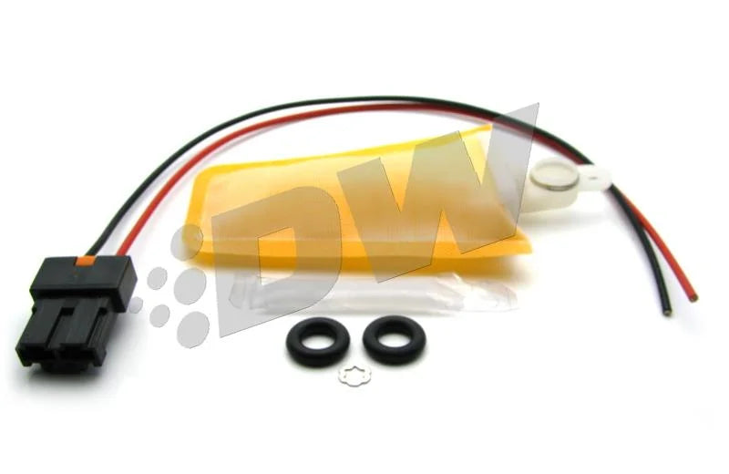 DeatschWerks 165 LPH In-Tank Fuel Pump w/ 05-10 Scion TC 2.4L Install Kit - Side View