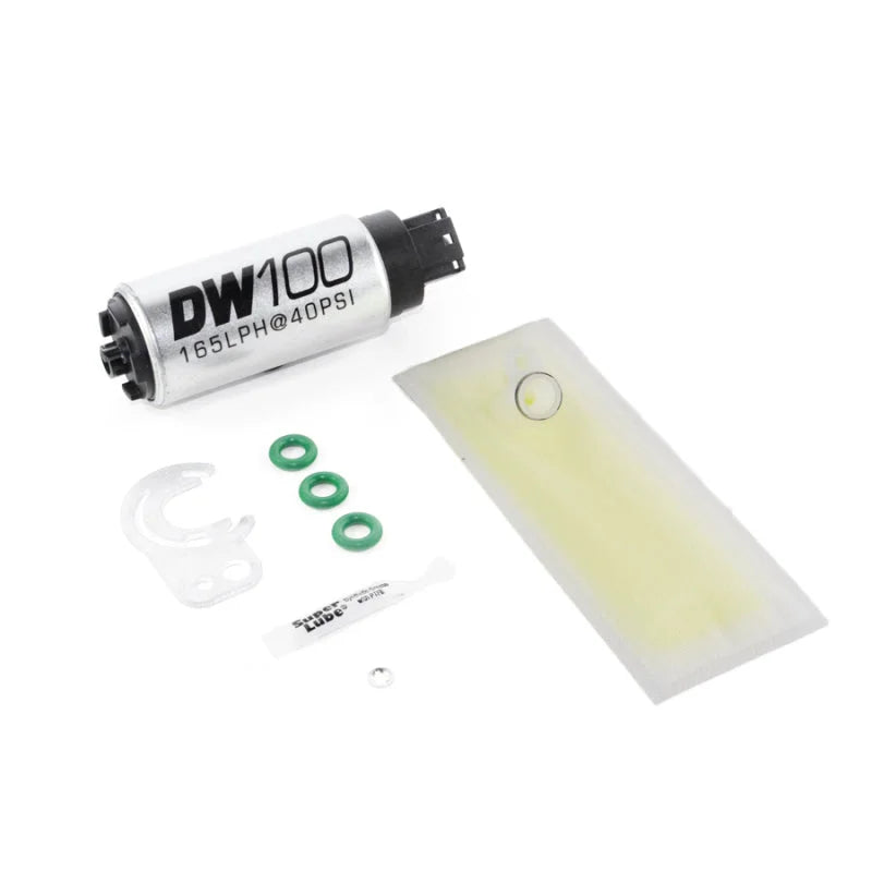 DeatschWerks 165 LPH In-Tank Fuel Pump w/ 89-93 Mazda Miata 1.6/1.8L Install Kit - Main Product View