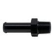 Load image into Gallery viewer, DeatschWerks 1/8in NPT Male Thread 5/16in Hose Barb - Anodized Matte Black - Main Product View